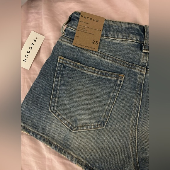 NWT pacsun denim mom shorts size 25 ! - Picture 4 of 5
